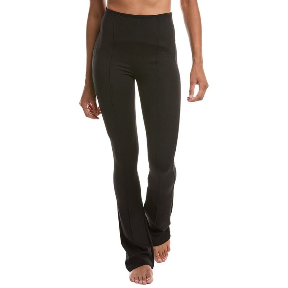 Rene Ruiz Womens  High-Rise Flare Legging, Black